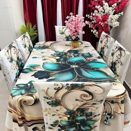 3D Chair Table Cover Code: NTM: 09