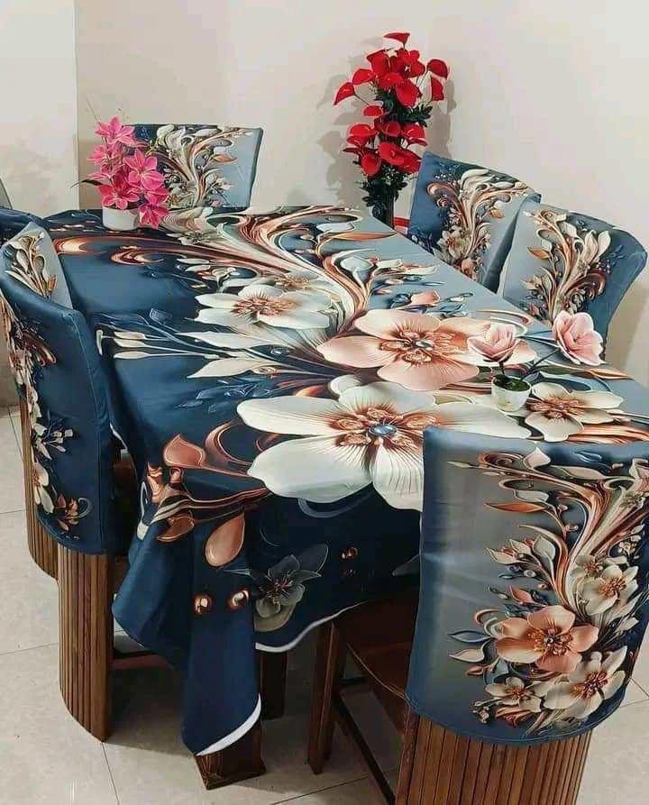 3D Chair Table Cover Code: NTM: 16