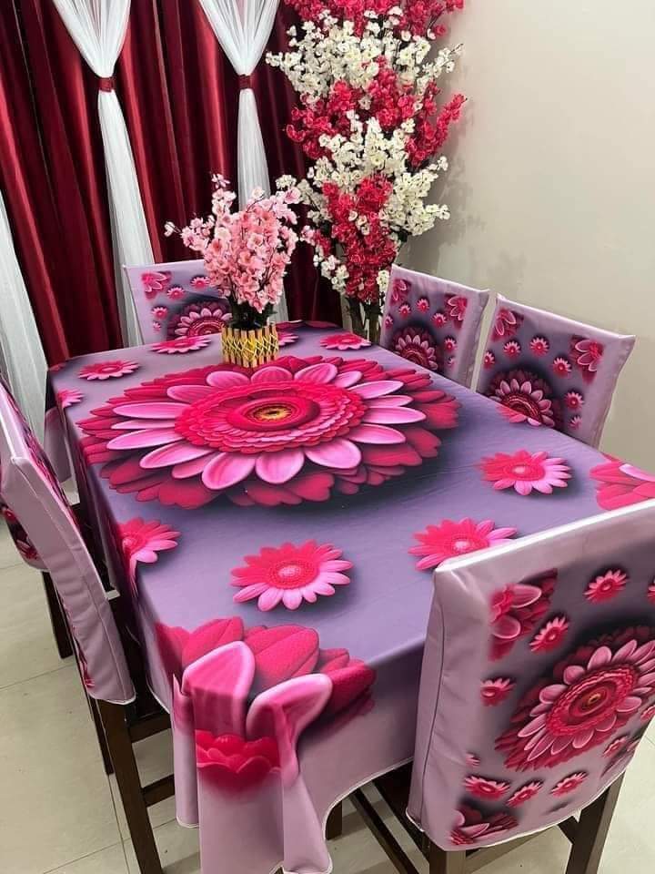 3D Chair Table Cover Code: NTM: 17