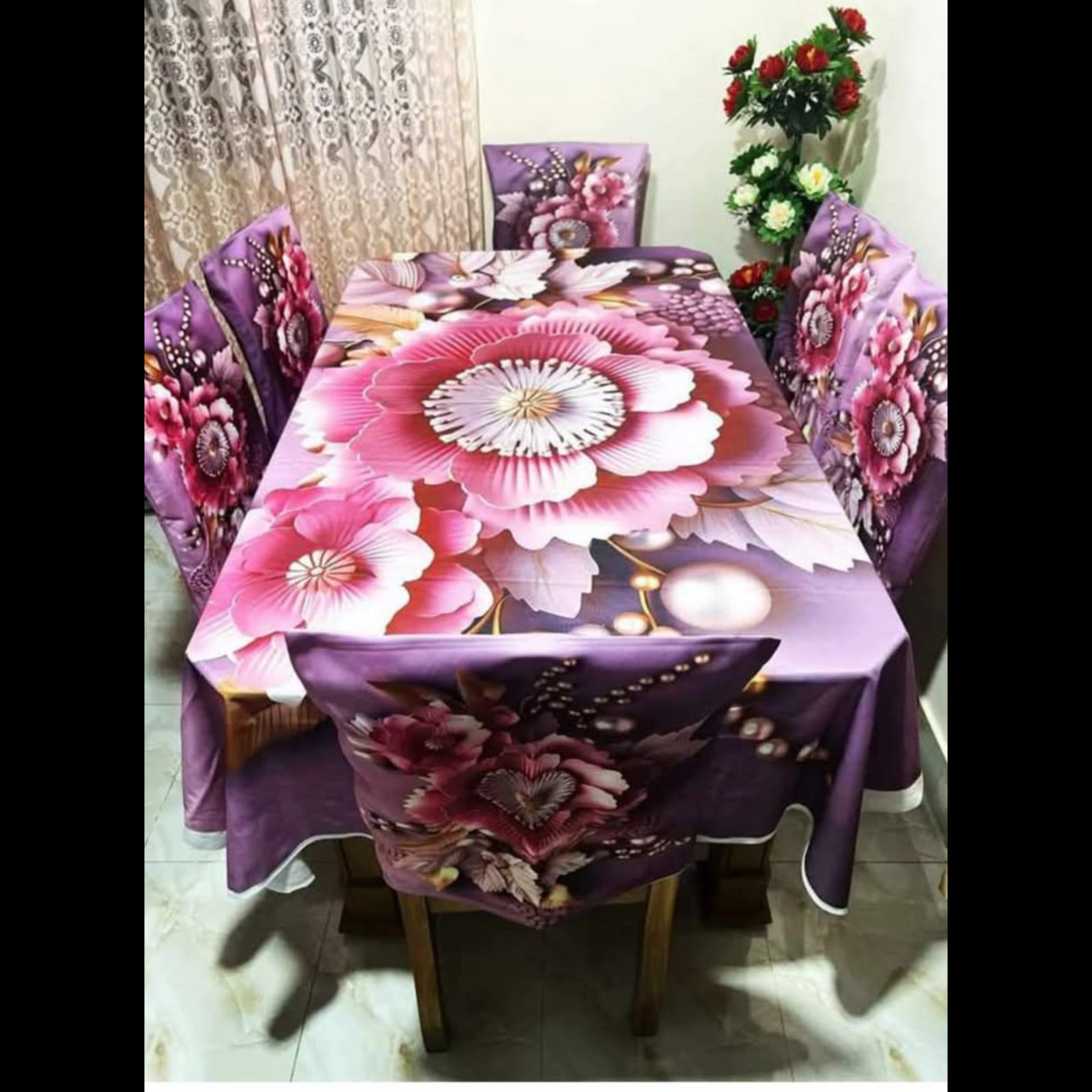 3D Chair Table Cover Code: NTM: 21
