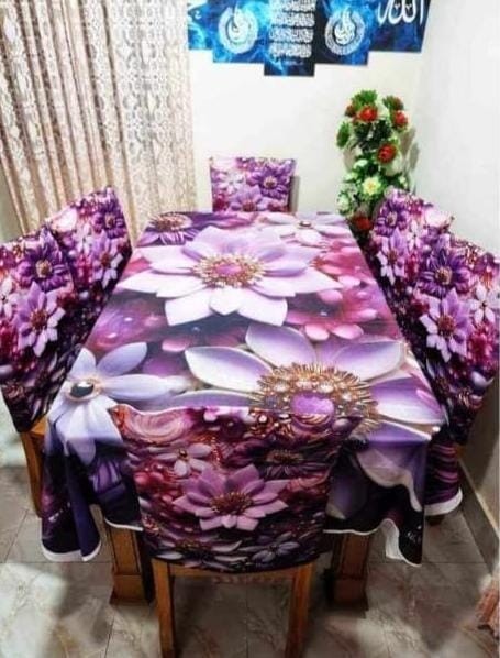 3D Chair Table Cover Code: NTM: 24