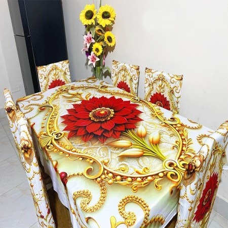 3D Chair Table Cover Code: NTM: 22
