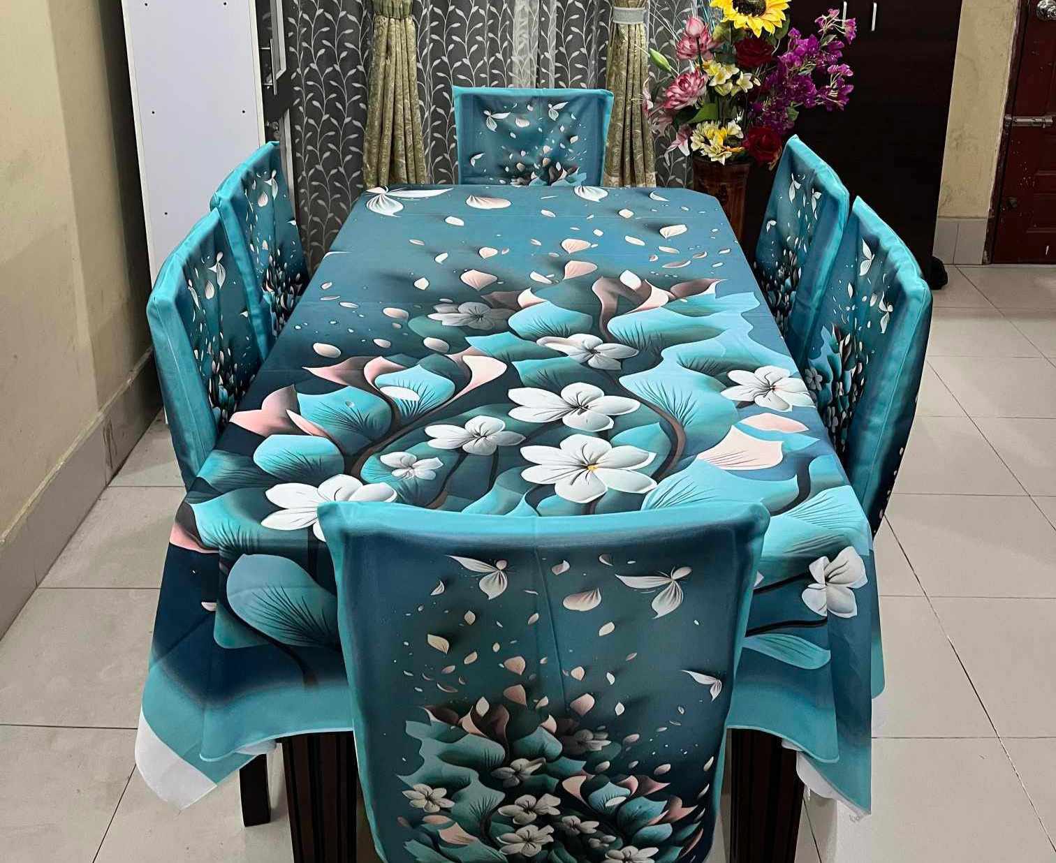 3D Chair Table Cover                               Code: NTM: 22